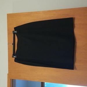 Chico's black (semi) pencil skirt. Size 2 (10-12) hits just below knee.